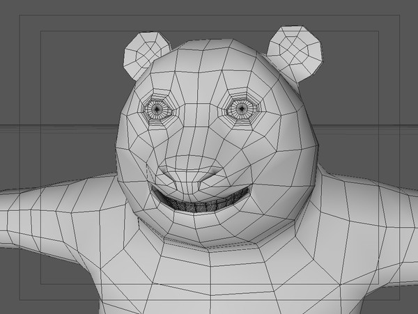 3dsmax panda bear - Panda bear by locoleon